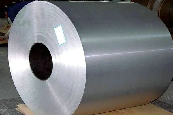 5083 aluminum coil on wooden pallet at HXM Aluminum warehouse