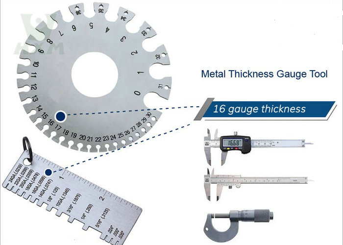 Measure 16 Gauge Thickness