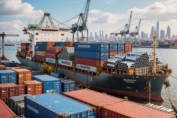 Aluminum product shipping and logistics