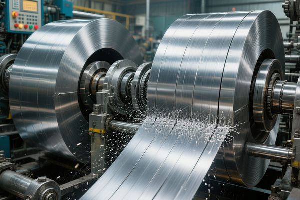 Precision aluminum strip manufacturing