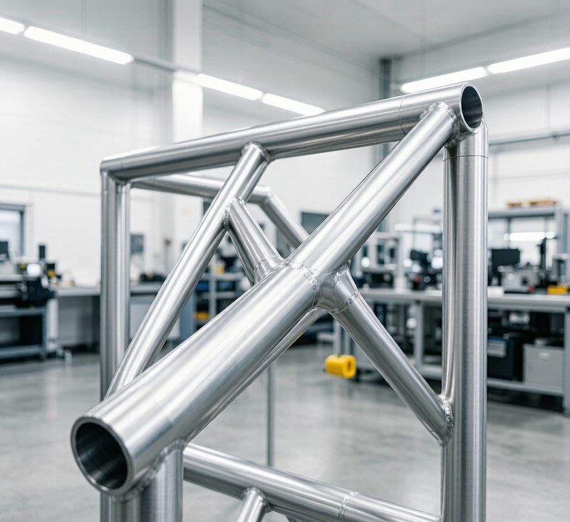 6061 aluminum tubes used in structural frame welding assembly