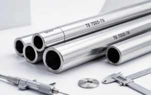 Aerospace structural aluminum tubes made from 7005 alloy