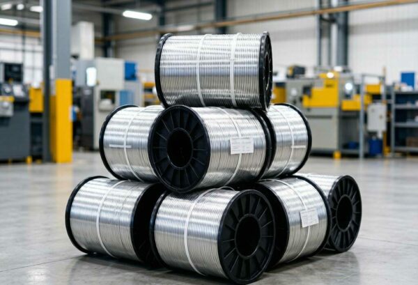7005 aluminum wire coils on spools - industrial manufacturer HXM Aluminum
