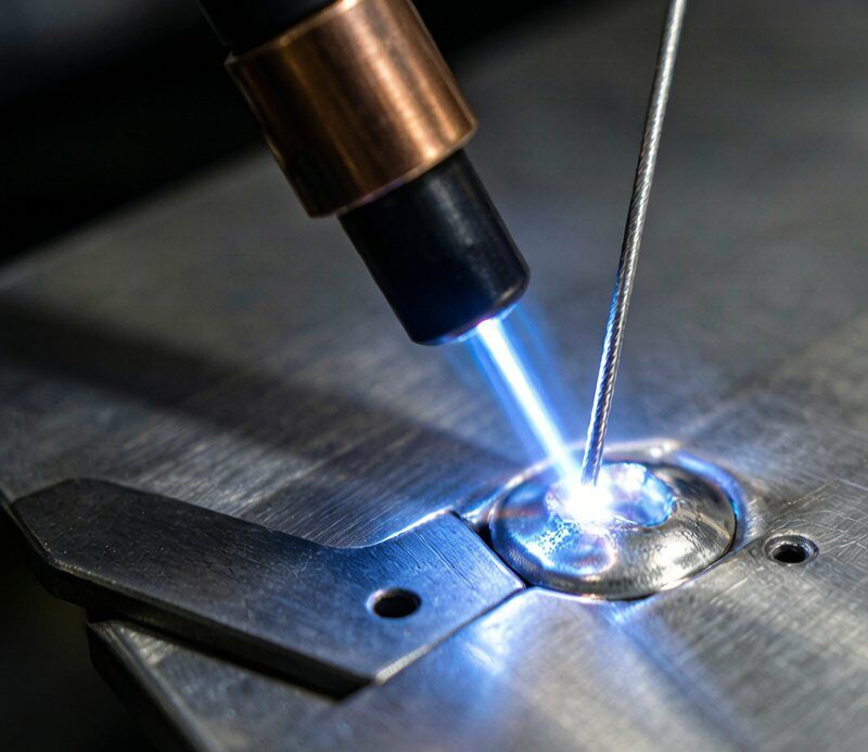 TIG welding aluminum with ER5356 filler wire from 7005 aluminum wire