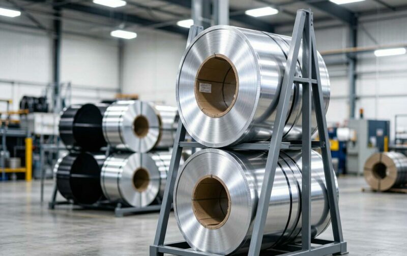 Transportation vehicle body panels made from 7005 aluminum coil