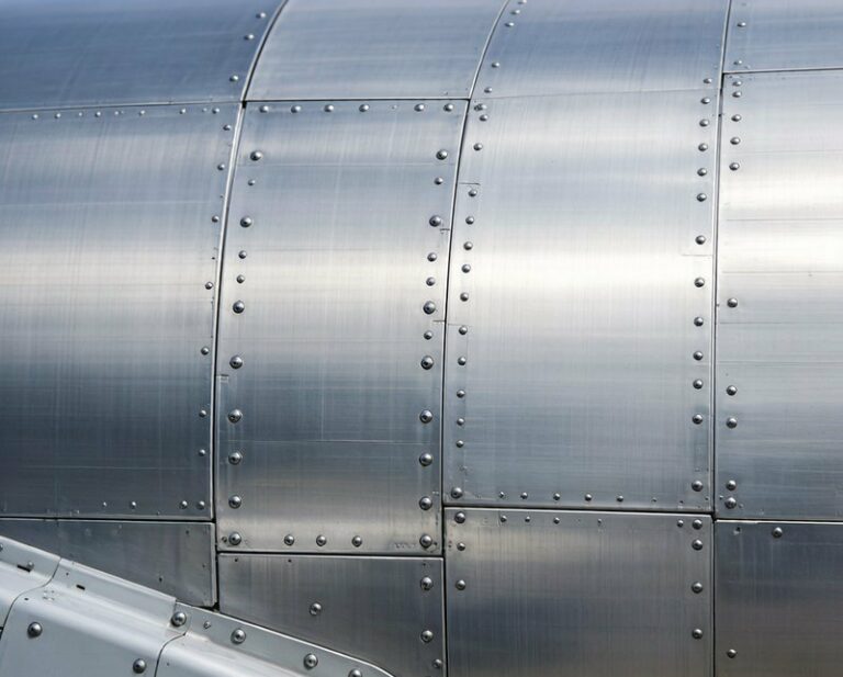 aircraft fuselage skin panels made of 2024 aluminum