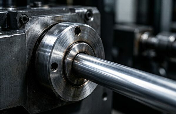 Aluminum wire drawing process showing redraw dies and capstan in factory production line