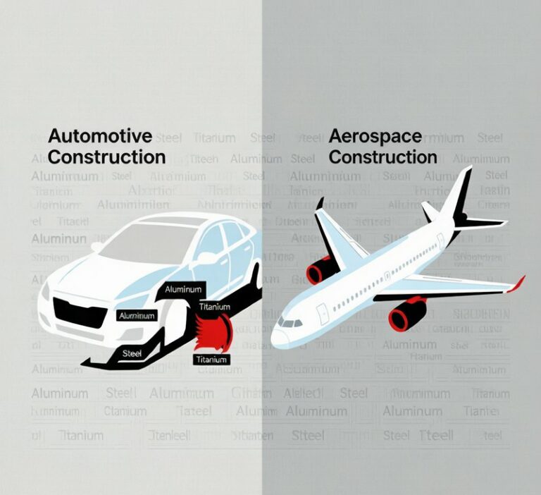 Aluminum and steel applications in automotive, aerospace, and construction