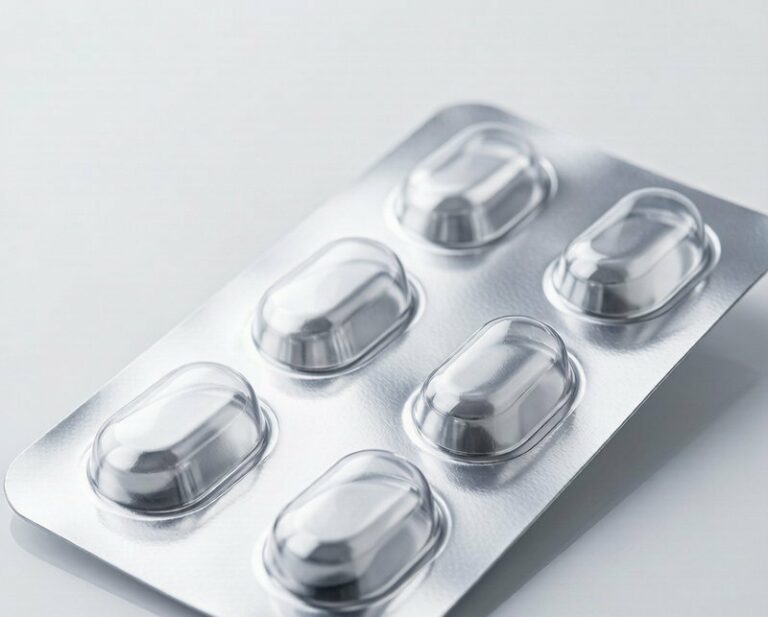 PTP aluminum foil sheets for pharmaceutical tablets