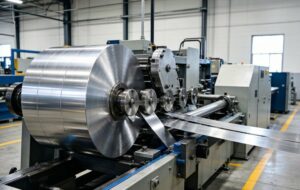 5052 aluminum coils stocked eye-to-wall in HXM Aluminum factory warehouse
