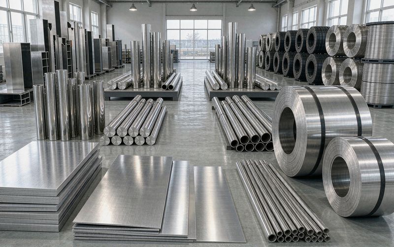 5052 aluminum products secured in export container for sea freight
