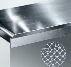 Aluminum Oxide Layer Formation Microscopic View - Protective Passive Film on Metal Surface