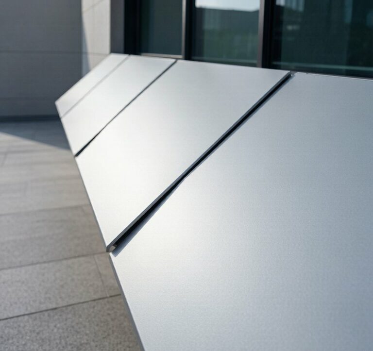 PVDF fluorocarbon coating on aluminum architectural panels for building exteriors