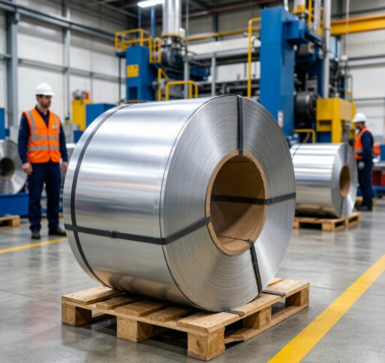 3004 aluminum coil stock from continuous casting rolling mill production