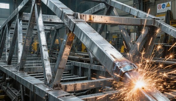 Welded 5083 aluminum structural frame for marine hull construction - HXM Aluminum