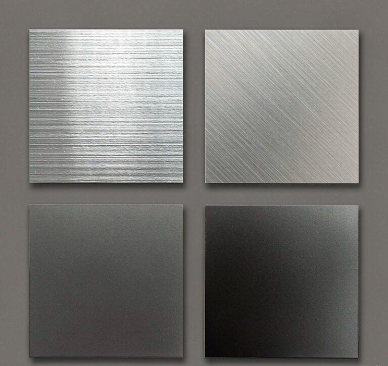 Aluminum surface finish designations compared across EN ASTM JIS GB standards for buyer reference